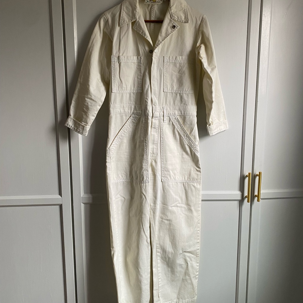 Big Bud Press Jumpsuit: White